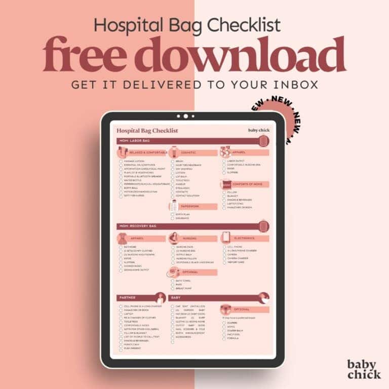 Hospital Bag Checklist: What To Pack for Labor, Delivery, and Postpartum